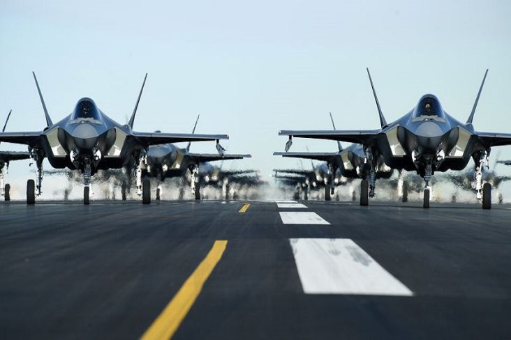 AS-Korsel Latihan Serangan Udara, Kerahkan 240 Pesawat Termasuk Jet Siluman F-35