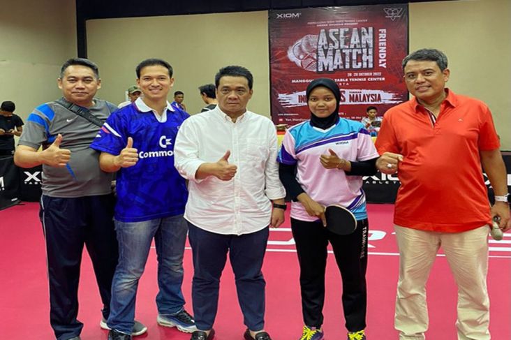 Ahmad Riza Patria Apresiasi Berdirinya Pusat Latihan Tenis Meja Standar Internasional di Jakarta