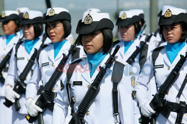 Ini 3 Perwira Wanita TNI AL yang sandang Bintang 2