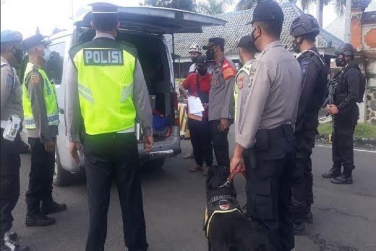 200 Aparat Gabungan Siaga di Pelabuhan Gilimanuk Jelang KTT G20, Anjing Pelacak Juga Dikerahkan