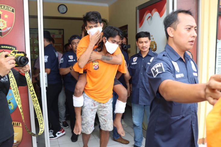 Polres Tangerang Tangkap 5 Begal, 2 Pelaku Ditembak
