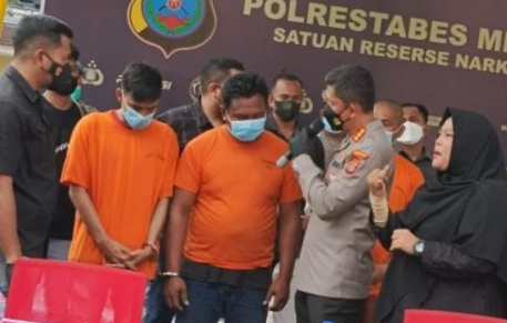 Polisi Gagalkan Peredaran 42 Kg Sabu di Sumut, 3 Kurir Ditangkap
