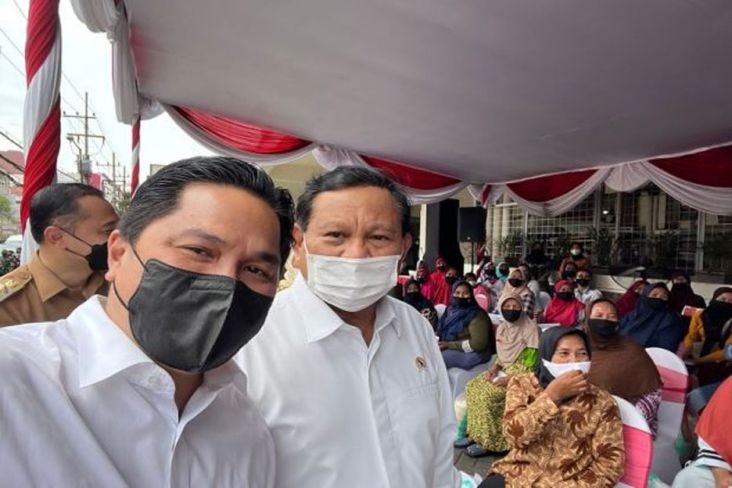 Prabowo Dinilai Perlu Erick Thohir Figur Cawapres yang Bisa Gaet Suara Milenial
