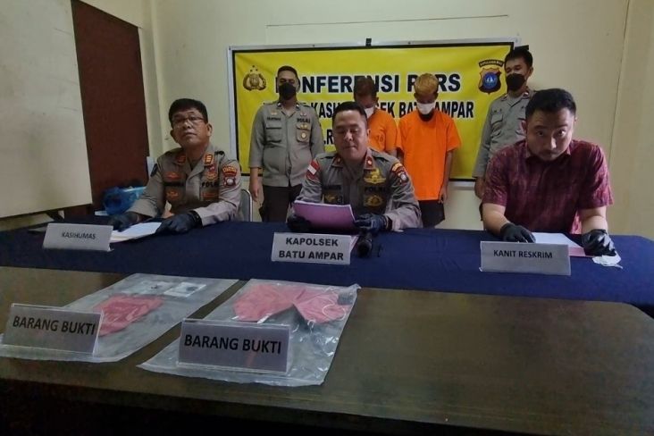 4 Anggota Komplotan Curanmor Tak Berkutik saat Ditangkap Polsek Batuampar
