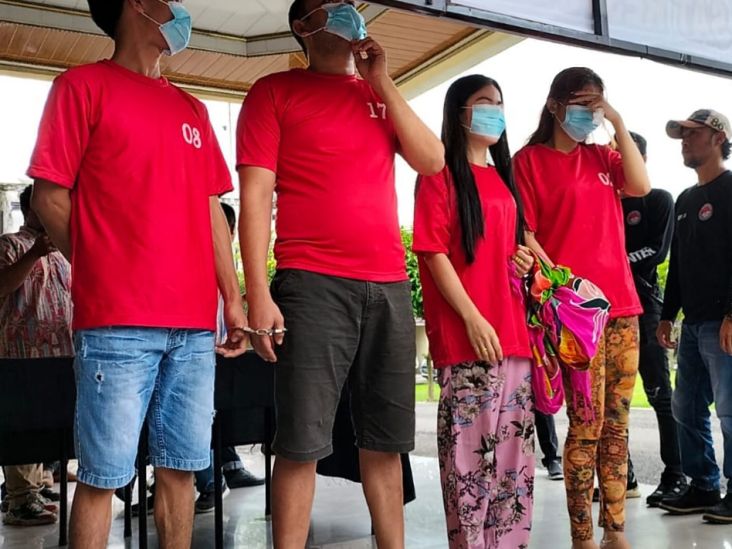 Oknum Anggota DPRD Mura Masih Nge-fly saat Ditangkap Polisi