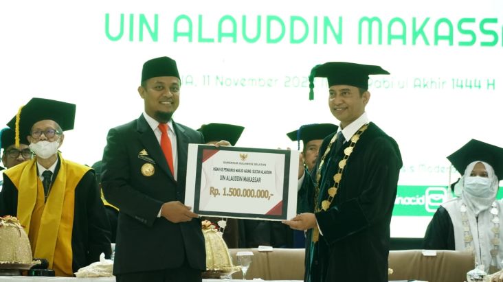 UIN Alauddin Terima Bantuan Rp1,5 Miliar dari Pemprov Sulsel untuk Pembangunan Masjid
