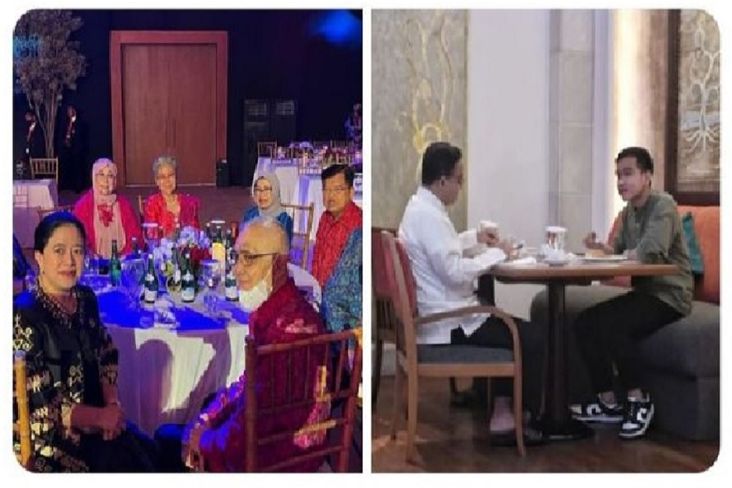 Dua Makna Berbeda Duduk Semeja SBY-Megawati dan Anies-Gibran