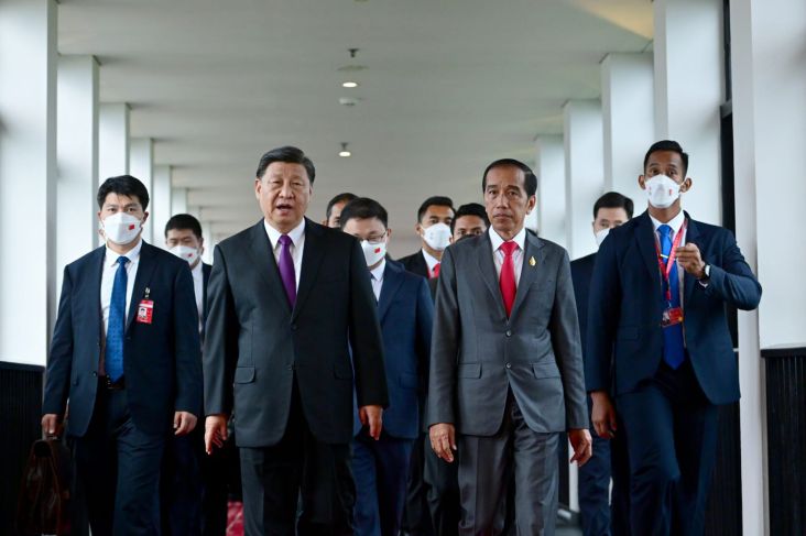 Presiden Jokowi dan Xi Jinping Gelar Pertemuan Bilateral, Bahas Kerja Sama Strategis