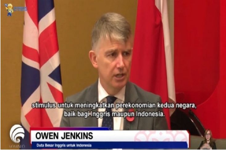 Dubes Inggris Owen Jenkins Puji Pelaksanaan Presidensi G20 Indonesia