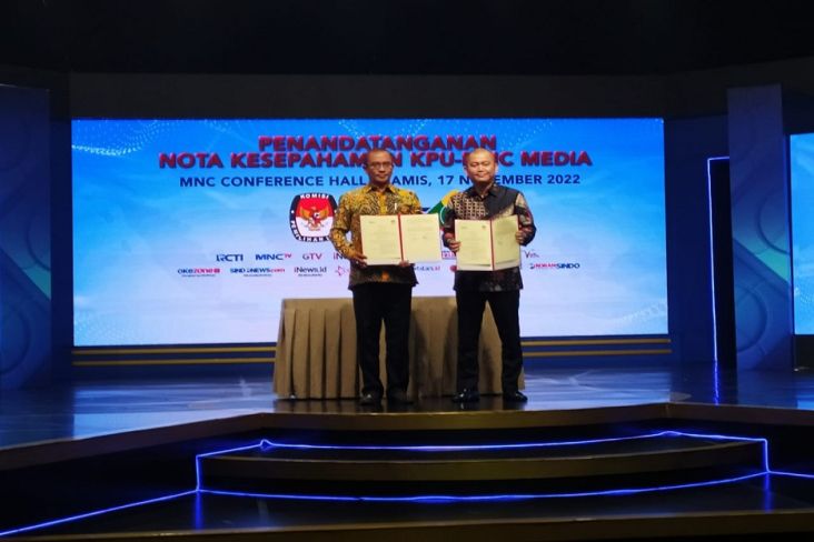 MNC Media dan KPU RI Jalin Kerja Sama Kawal Pemilu 2024