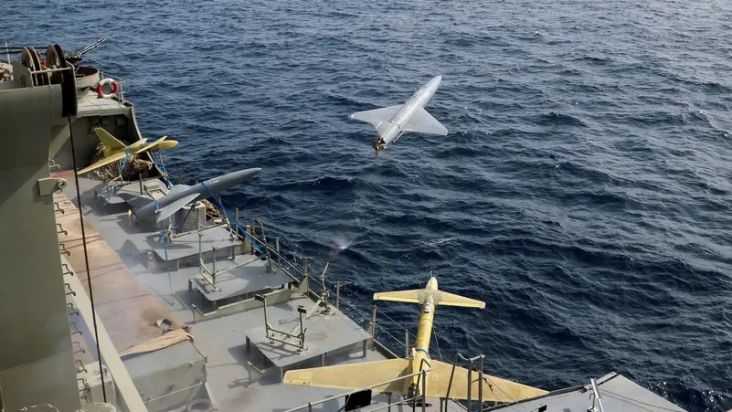 AS Yakini Drone Iran Serang Kapal Tanker MV Pacific Zircon di Lepas Pantai Oman