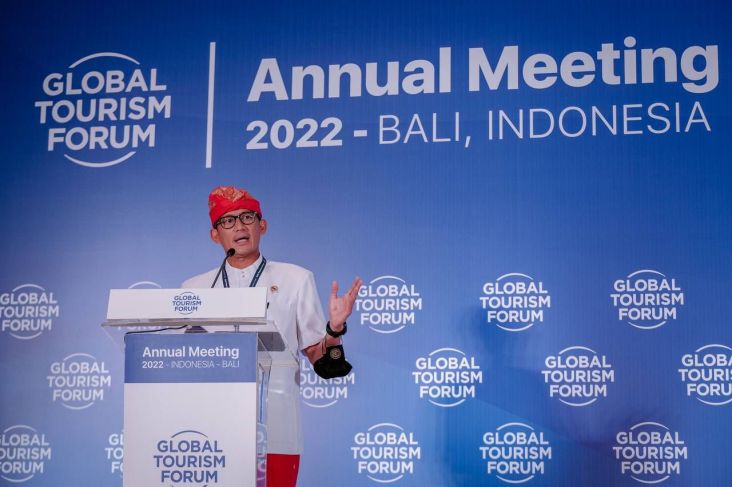 200 Delegasi Hadiri Global Tourism Forum 2022 di Bali, Sandiaga Uno: Rumuskan Pariwisata Global Pasca Pandemi
