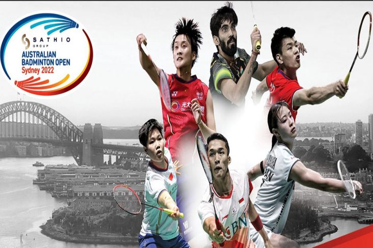 LIVE di iNews, Dukung 4 Wakil Indonesia di Perempat Final Australia Open 2022