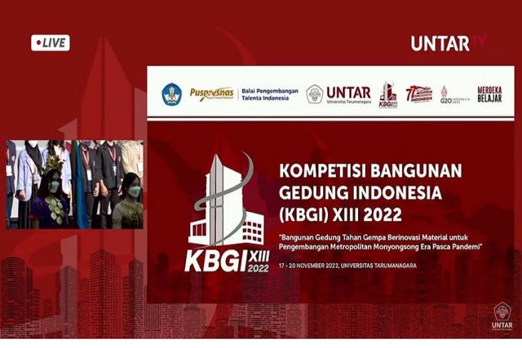 13 Kampus Berlaga di Kompetisi Bangunan Gedung Indonesia 2022
