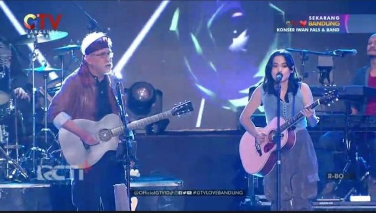 Duet Bareng Iwan Fals di GTV Love Bandung, Sheryl Sheinafia Tampil Stylish