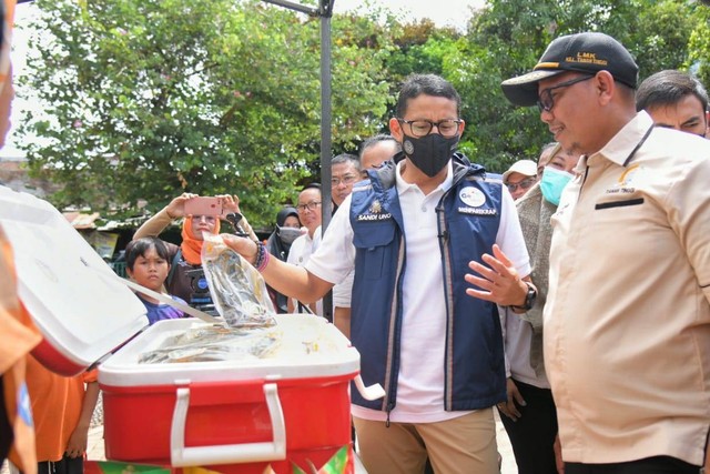 Sandiaga Uno Tumbuhkan Wirausaha Mandiri di Rusun Tanah Tinggi