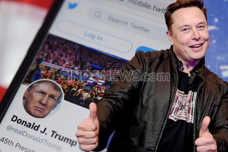 Elon Musk Aktifkan Kembali Akun Twitter Trump