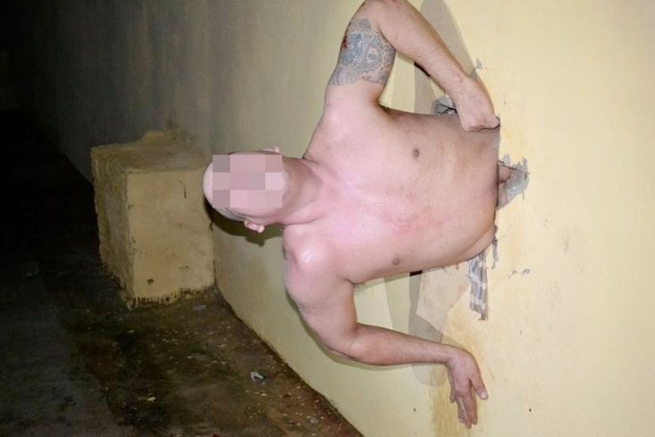 Kegendutan, Perut Napi Ini Nyangkut di Tembok Penjara yang Dibobol Buat Kabur