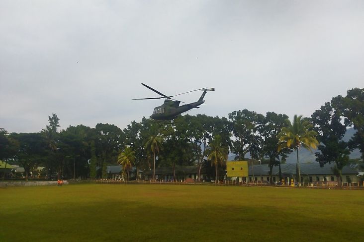 Tiba di Cianjur Naik Helikopter, KSAD Dudung Akan Jenguk Korban Gempa