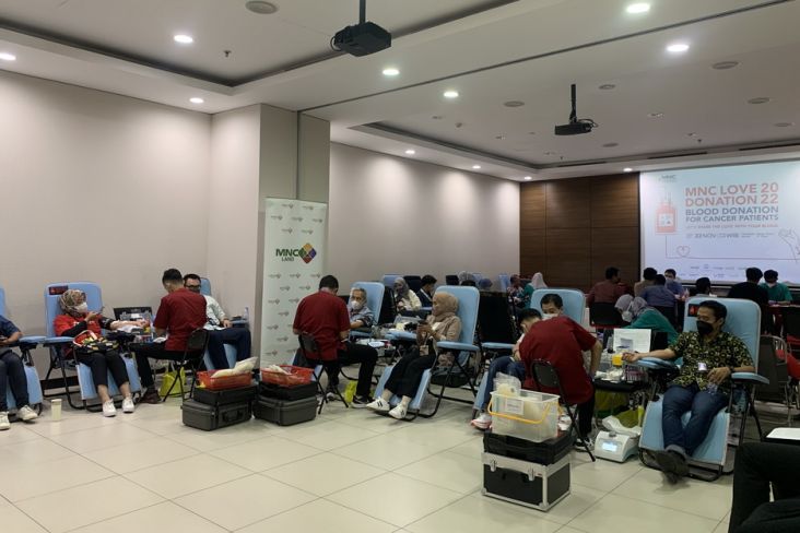 Antusiasme Peserta Donor Darah MNC Peduli Bikin Dokter Umum RS Kanker Dharmais Takjub