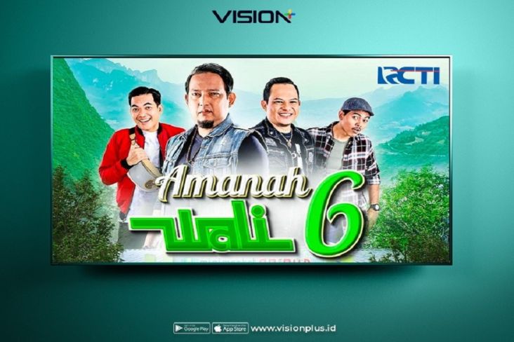Misi Empat Pemuda Sebarkan Kebaikan, Nonton “Amanah Wali Season 6” di Vision+