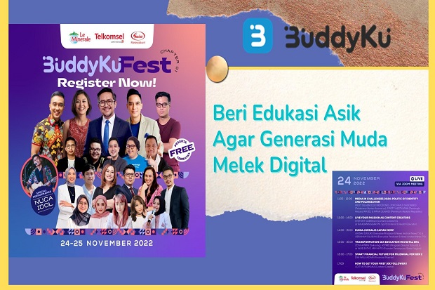 BuddyKu Festival, Generasi Muda Wajib Hadir