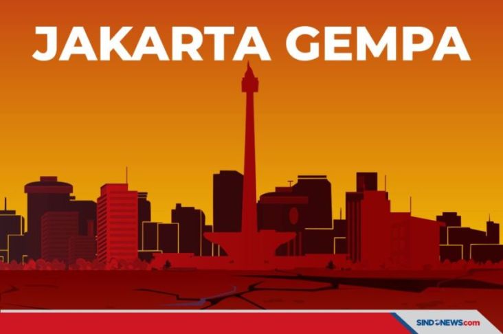 4 Gempa di Jakarta Terbesar Sepanjang Sejarah, Terakhir Sebabkan 27 Orang Terluka
