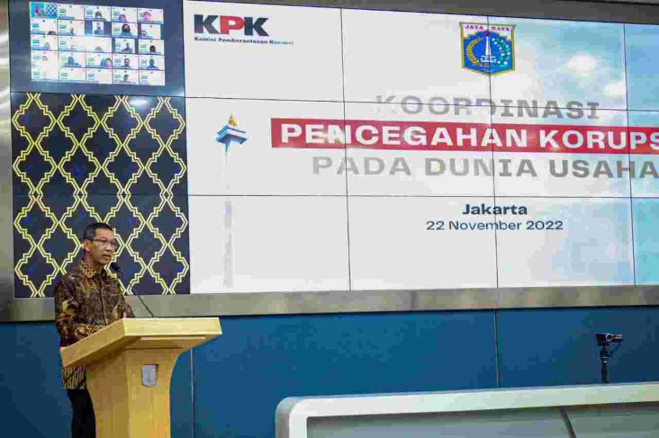 Gandeng KPK, Pemprov DKI Bentuk Komisi Advokasi Daerah Anti Korupsi