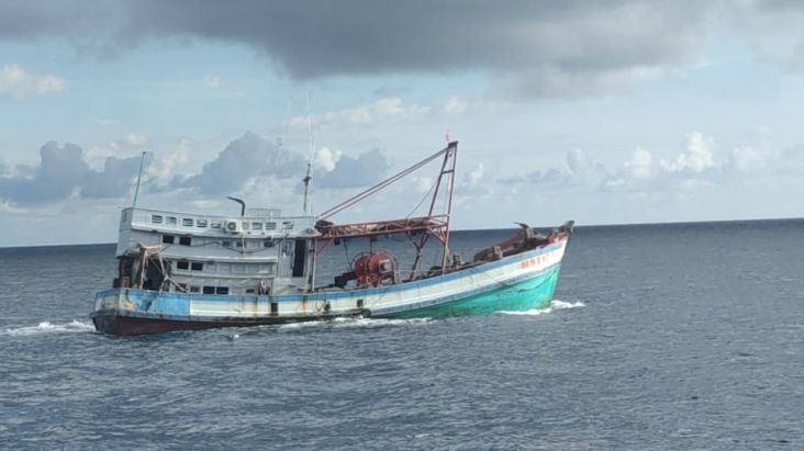 2 Kapal Ikan Asal Vietman Ditangkap di Laut Natuna Utara