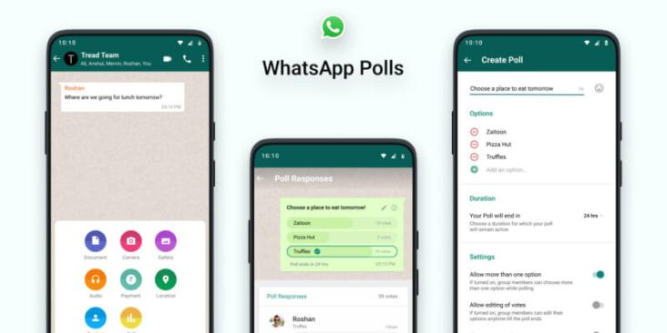 Fitur WhatsApp Polling Sudah Tersedia, Begini Cara Pakainya