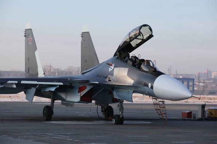 Pasukan Rusia Disuplai Jet Tempur Sukhoi Generasi Terbaru
