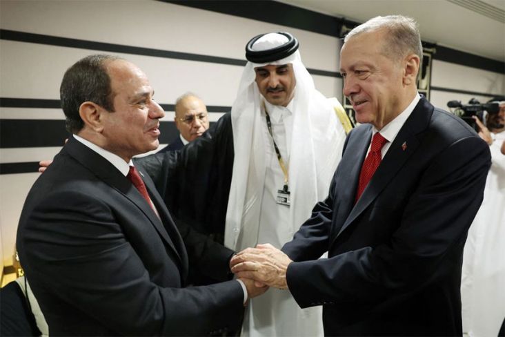 Sisi dan Erdogan Berjabat Tangan, Awal Hubungan Baru Mesir-Turki