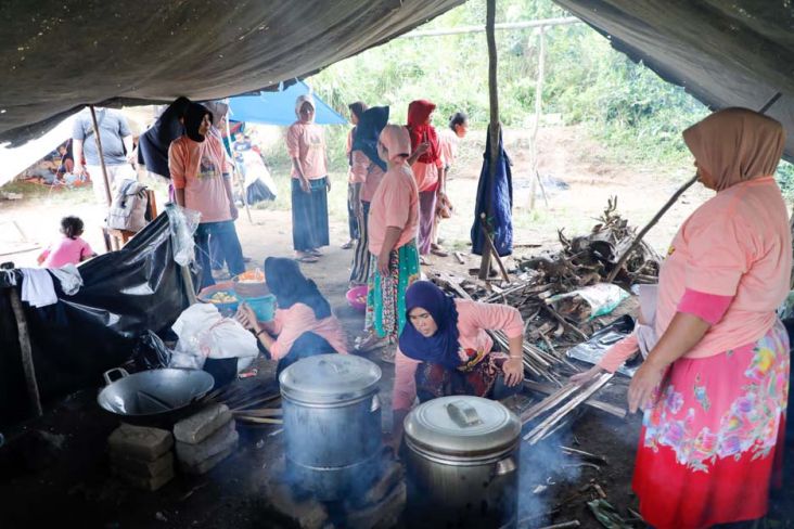 Bantu Korban Gempa Cianjur, Mak Ganjar Siagakan Dapur Umum