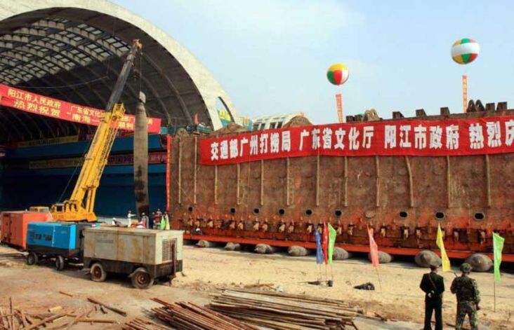 Bangkai Kapal Terbesar dari Dinasti Qing Ditemukan di Dasar Sungai Yangtze