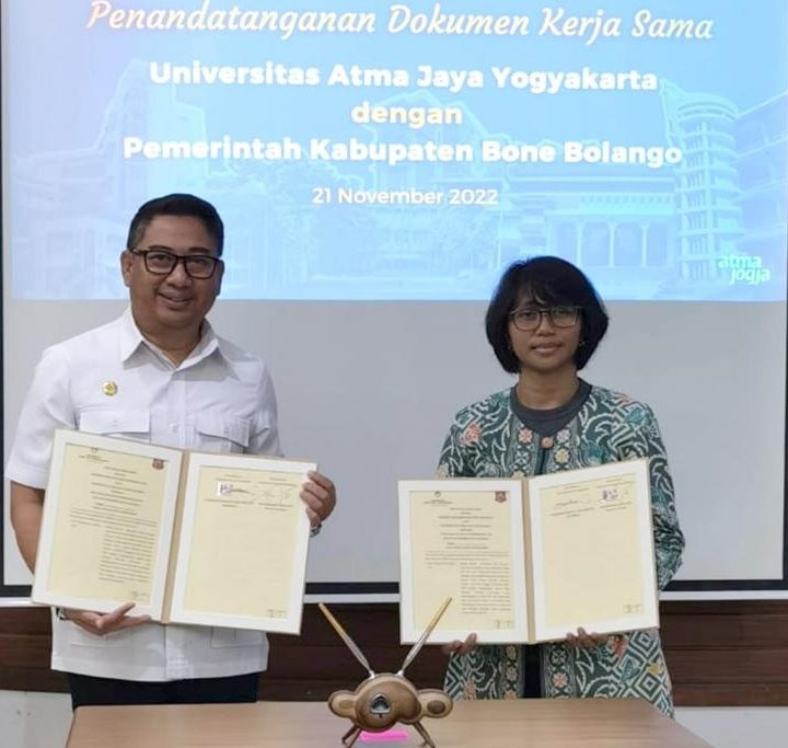 Pemkab Bone Bolango dan Universitas Atma Jaya Yogyakarta Tandatangani MoU