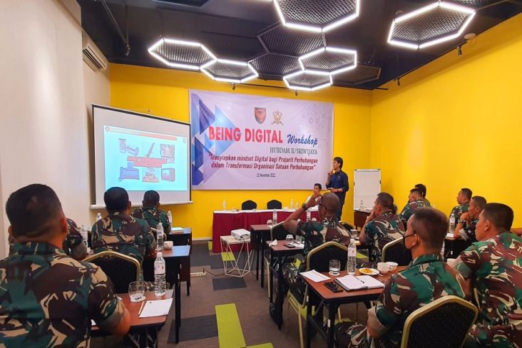 Kahubdam II Sriwijaya Minta Prajurit TNI Tingkatkan Penguasaan Teknologi Digital