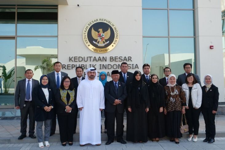 Dubes RI Terima Gedung KBRI dan Wisma Duta Besar RI dari Pemerintah Persatuan Emirat Arab