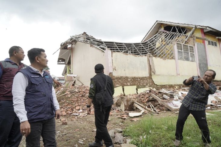 26 Sekolah Rusak Akibat Gempa Cianjur, Disdik Jawa Barat Pastikan KBM Tetap Berjalan