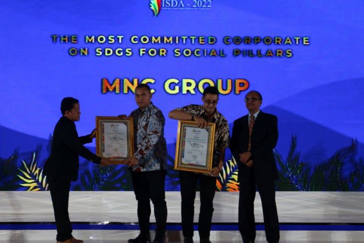 Dukung SDGs, MNC Group Raih Penghargaan pada Ajang ISDA 2022 CFCD