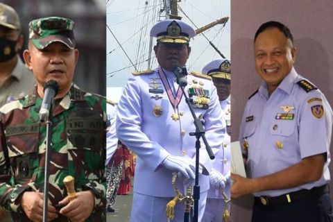 Adu Brevet 3 Calon Terkuat Panglima TNI, Jenderal Dudung vs Laksamana Yudo vs Marsekal Fadjar