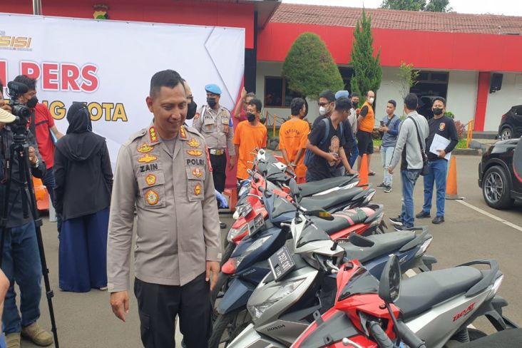 Beraksi 100 Kali, Komplotan Maling Motor Ditangkap Polres Tangerang