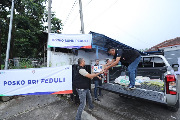 Bangun Posko Kesehatan dan Bagikan 2000 Nasi Bungkus, BRI Gerak Cepat Bantu Warga Terdampak Gempa Cianjur