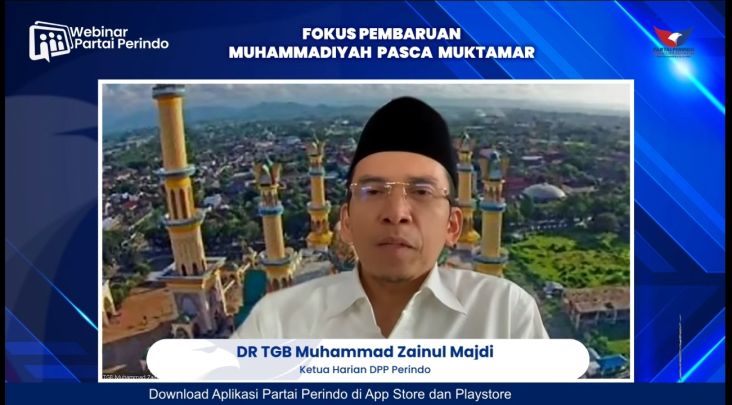 TGB Berharap Muhammadiyah Bersinergi Bangun Indonesia dan Umat