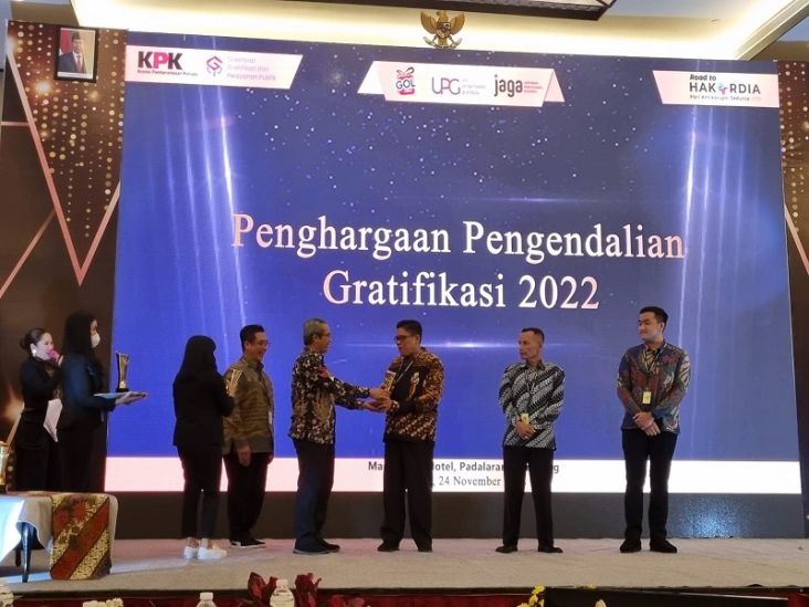 Sukses Kendalikan Gratifikasi, Bojonegoro Raih Penghargaan dari KPK