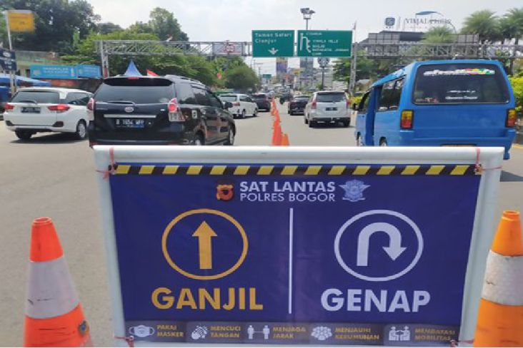 Jalur Puncak Tetap Berlaku Ganjil Genap, Kecuali Kendaraan Logistik untuk Korban Gempa Cianjur