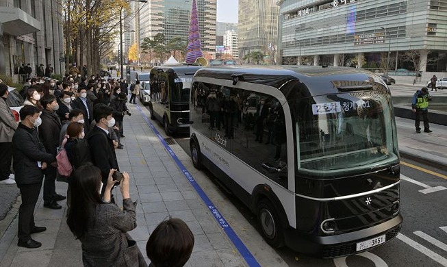 Korea Selatan Resmi Izinkan Bus Tanpa Sopir Angkut Penumpang