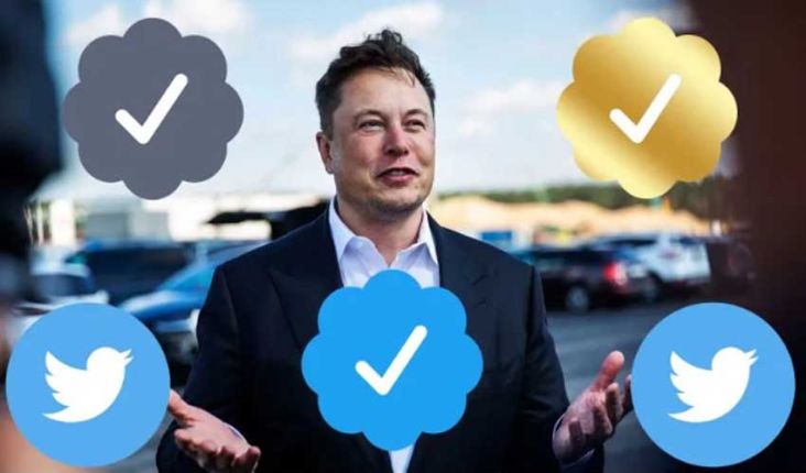 Elon Musk Perkenalkan 3 Kode Warna pada Tanda Centang Terverifikasi Twitter