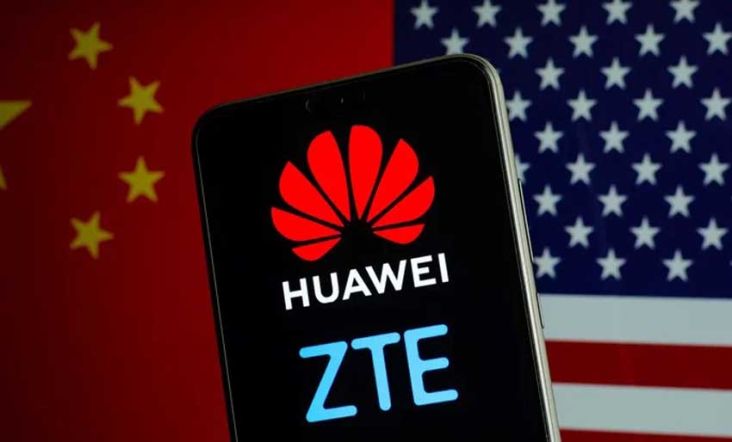 AS Larang Impor Perangkat Teknologi dari Huawei dan ZTE