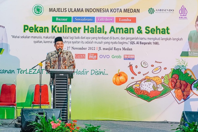 Pekan KHAS Kota Medan, Bobby Gratiskan Sertifikat Halal bagi UMKM