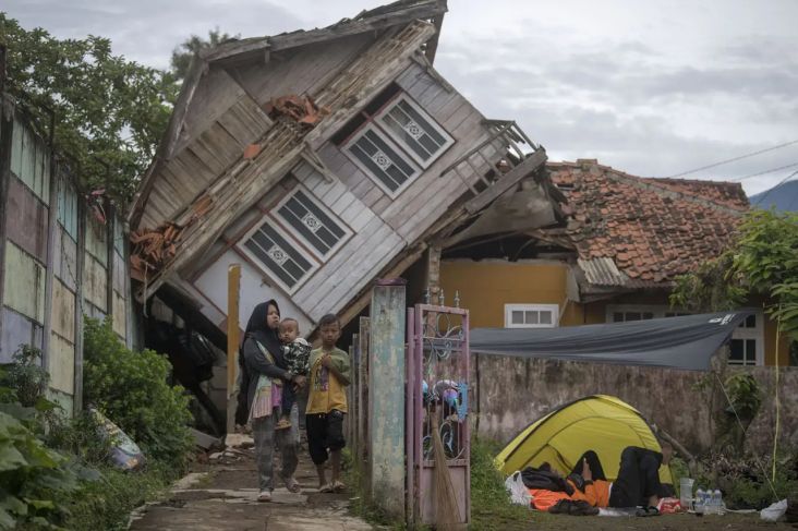 Gempa Susulan Masih Guncang Cianjur Dini Hari Tadi